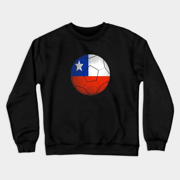 chile football Crewneck Sweatshirt by persa